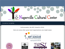 Tablet Screenshot of naperculture.org